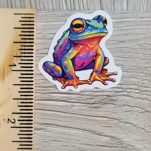 10 for $10 Funky Frog Stickers Decals Psychedelic Frogs Animal Sticker